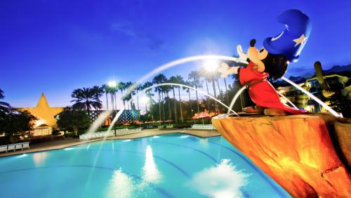 ディズニー・オールスター・ムービー・リゾート(プール)©Disney