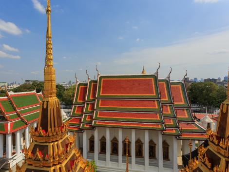 バンコク:最も格式の高い寺院 ワットプラケオ