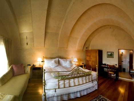 カッパドキア：カッパドキア ケーブ リゾート アンド スパ 客室一例