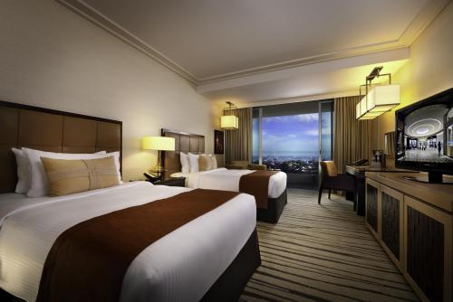 シンガポール:マリーナベイサンズ Premier Room Garden View 客室一例/提供:Marina Bay Sands