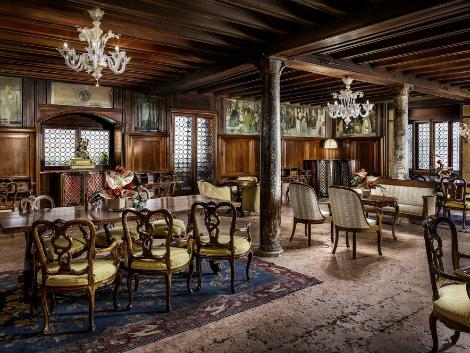 ベネチア：ホテル ダニエリ ロビー