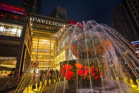 クアラルンプール：人気ショッピングモール パビリオン
