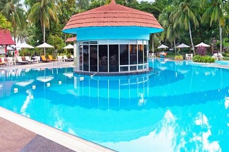 ペナン島：ベイビュー ビーチリゾート ペナン プール