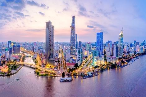 ホーチミンの街並み