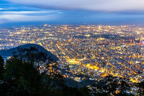 札幌:藻岩山からの夜景