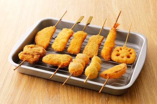 二度づけ禁止!串揚げ
