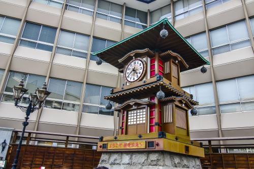 道後温泉のからくり時計