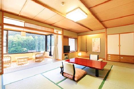 登別温泉:旅亭 花ゆら 露天風呂付き客室一例(旅亭 花ゆら公式ホームページより)