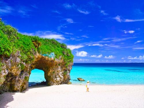 宮古島 美しい写真が撮れる砂山ビーチ