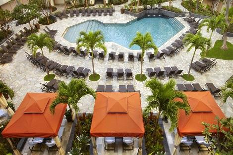 ヒルトンハワイアンビレッジ プール