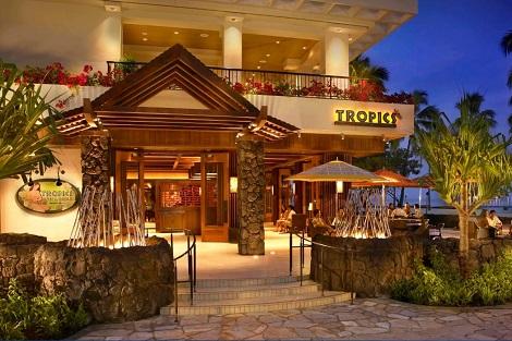 ヒルトンハワイアンビレッジ レストラン『TROPICS BAR & GRILL』