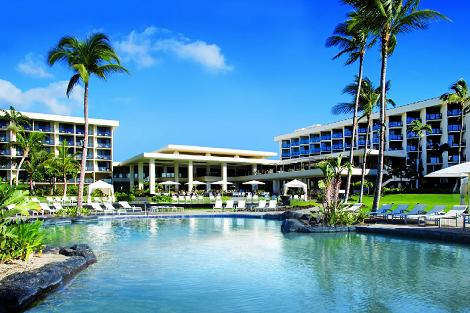 ハワイ島：ワイコロア・ビーチ・マリオット・リゾート & スパ　外観