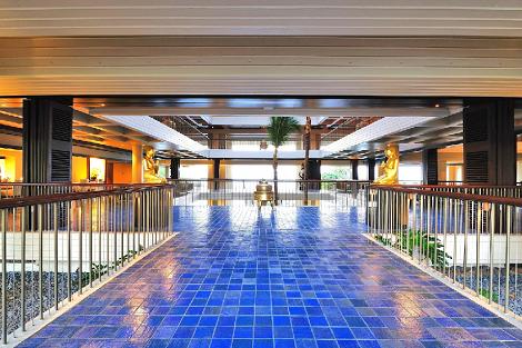 ハワイ島：マウナケア ビーチ ホテル　ロビー