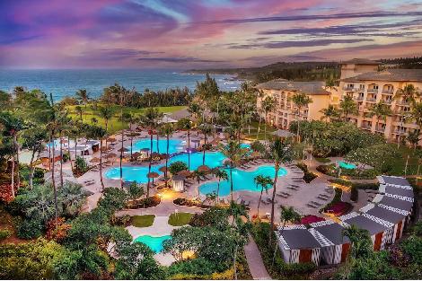 マウイ島:ザ リッツカールトン マウイ カパルア 外観