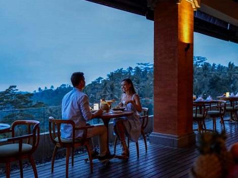 パドマ リゾート ウブド レストラン