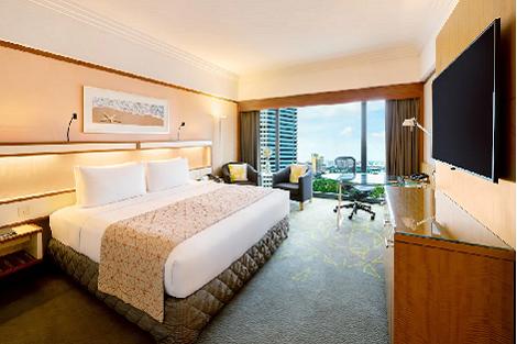 シンガポール：パン パシフィック シンガポール　客室