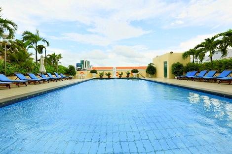 ホーチミン：ラマナ ホテル サイゴン プール