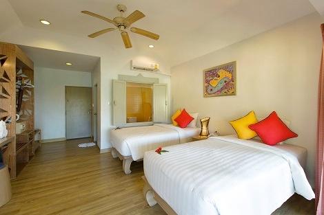 ピピ島：ピピ ベイビュー リゾート 客室一例