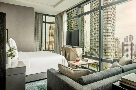 クアラルンプール：フォーシーズンズ ホテル クアラルンプール 客室一例