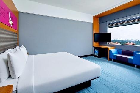 クアラルンプール：アロフト クアラルンプール セントラル 客室一例