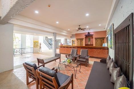 サムイ島:バーン サムイ リゾート ロビー