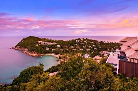 サムイ島：バンヤン ツリー サムイ 外観