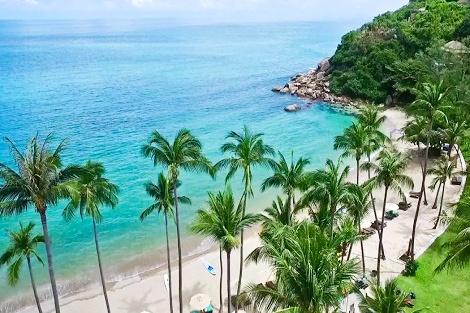 サムイ島：バンヤン ツリー サムイ プライベートビーチ