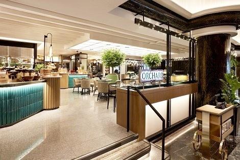 シンガポール：オーチャード ホテル シンガポール カフェ