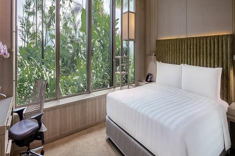 シンガポール：パークロイヤル コレクション ピッカリング 客室一例