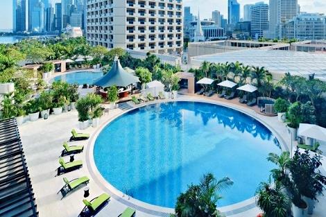 シンガポール:フェアモント シンガポール プール