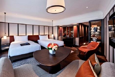 シンガポール:フェアモント シンガポール 客室一例