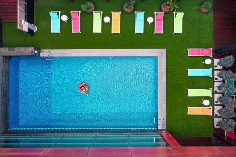 シンガポール：ロイヤル プラザ オン スコッツ ホテル プール