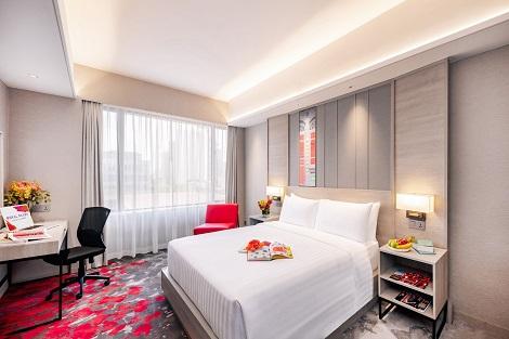 シンガポール：ロイヤル プラザ オン スコッツ ホテル 客室一例