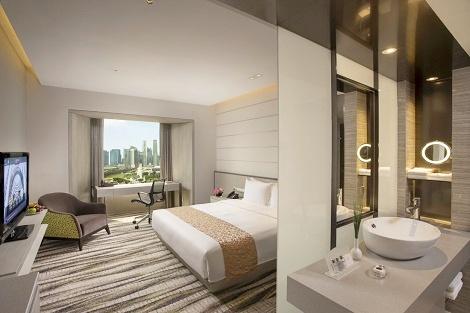 シンガポール：カールトン ホテル シンガポール 客室一例