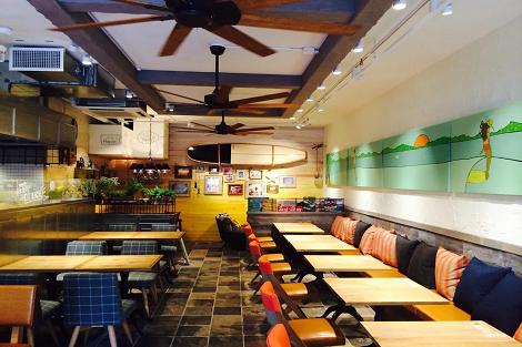 ショアライン ホテル ワイキキ レストラン