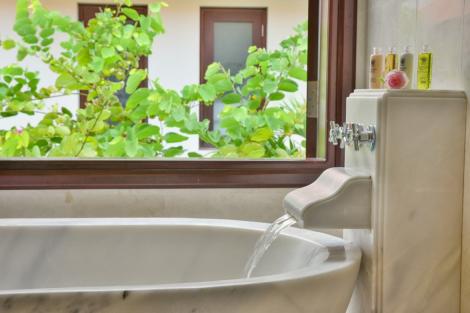 フラマ ヴィラス ダナン：嬉しいバスタブ付き