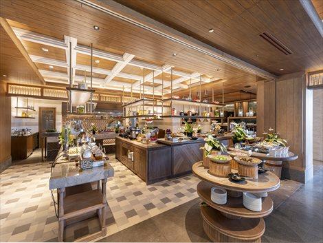 アヤナ セガラバリ 1日の始まりになる朝食会場「カラン」