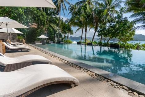 フィリピン：パングラシアンアイランドリゾート プールイメージ