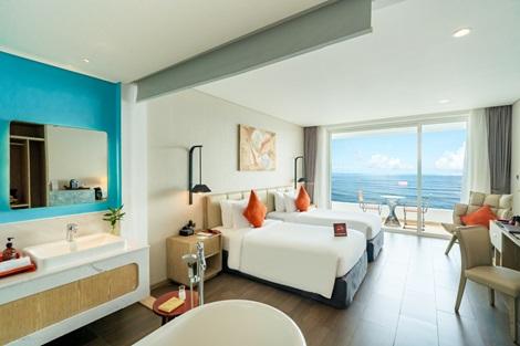 シーシェルズ フー コック ホテル ＆ スパ：ホテル客室（4名1室）イメージ