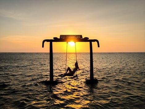 ギリ・トラワンガン島　フォトジェニックな景色が広がります♪