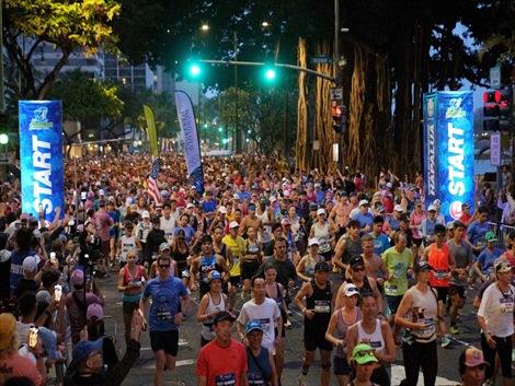 ハワイズハーフマラソン ハパルア写真：© HM-A / The Hapalua