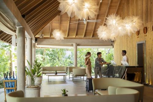 レセプション_アウトリガー モルディブ マーフシヴァル