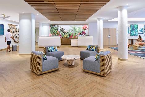 アウトリガー ワイキキ パラダイス ホテル ロビー