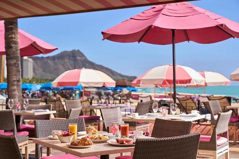 ロイヤルハワイアン レストラン『Surf Lanai』