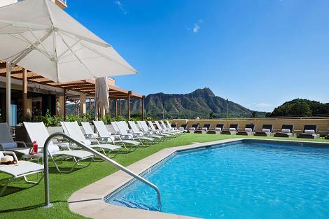 クイーンカピオラニ プール