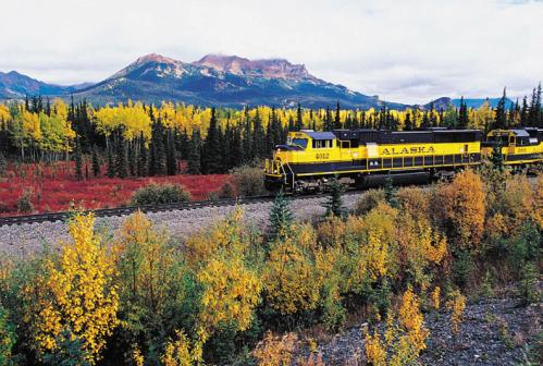 アラスカ鉄道（イメージ）