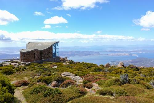 ウェリントン山からの景色