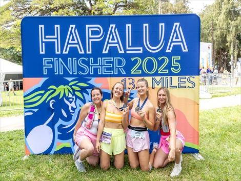 ハワイズハーフマラソン ハパルア写真：© HM-A / The Hapalua