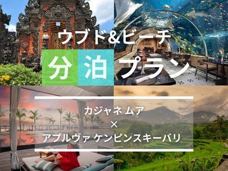 バリ島満喫　カジャネムア×ケンピンスキーの2ホテル分泊プラン