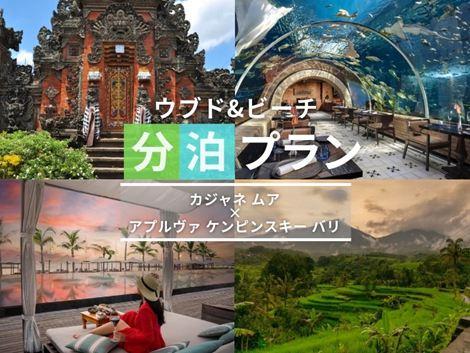 バリ島満喫　カジャネムア×ケンピンスキーの2ホテル分泊プラン①